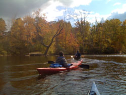 Kayaking the Huron River