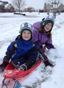 Sledding