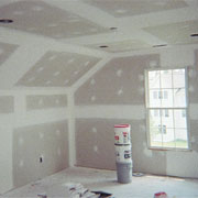 Attic Drywall Job